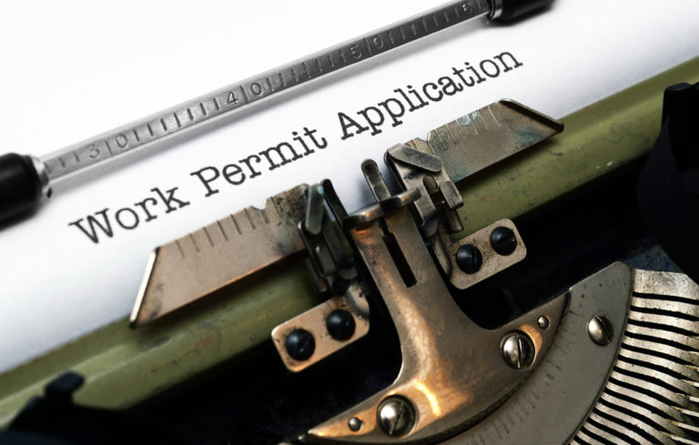 work permit Ukraine Arbeitserlaubnis Ukraine