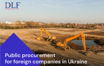 Public procurement for foreign companies in Ukraine - DLF law firm Ukraine - cover